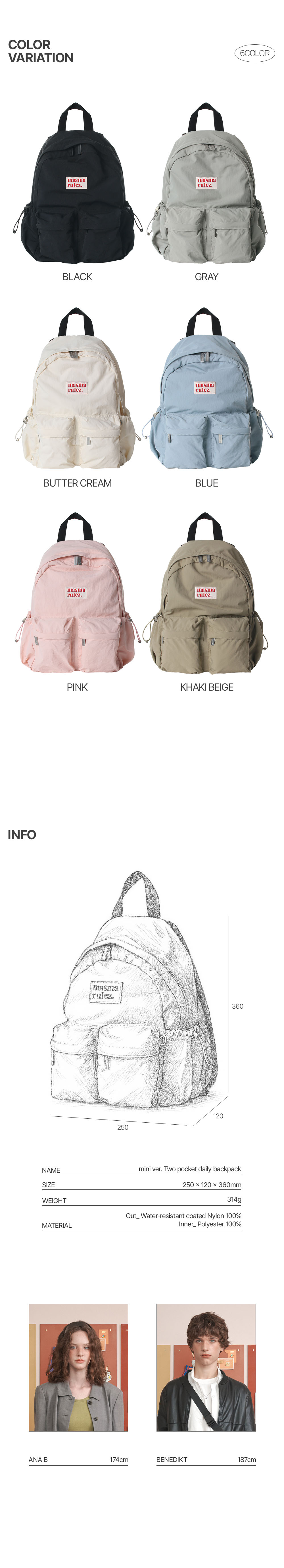■masmarulez■ mini ver Daily backpackBlue 5013286243 ◇masmarulez◇ mini ver Daily backpackBlue 5013286243 mini